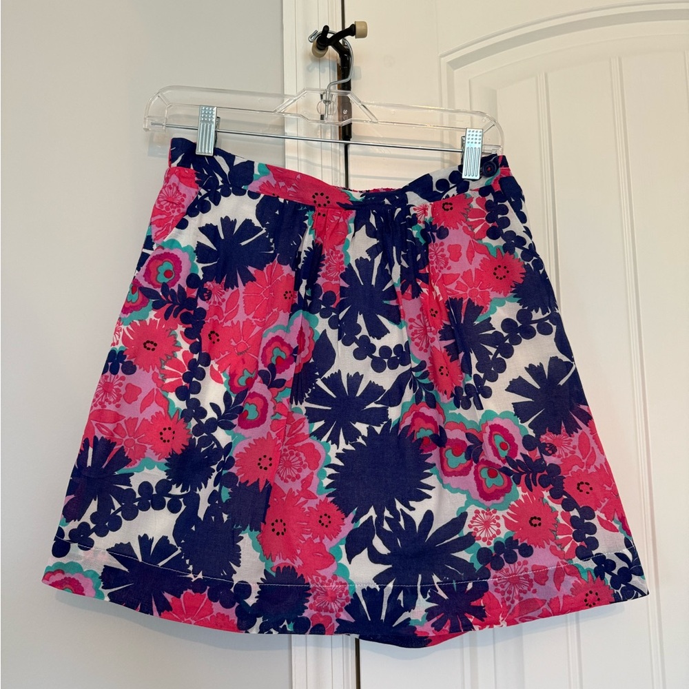 Lilly Pulitzer Floral Women's Skirt - Pink and Blue